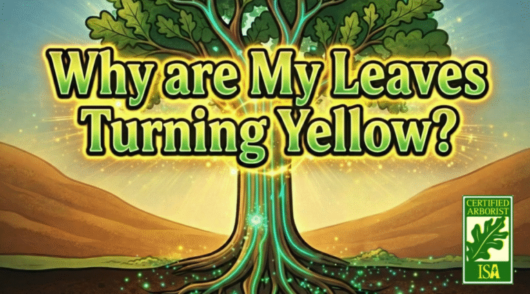 tree green university - why are my leaves turning yellow